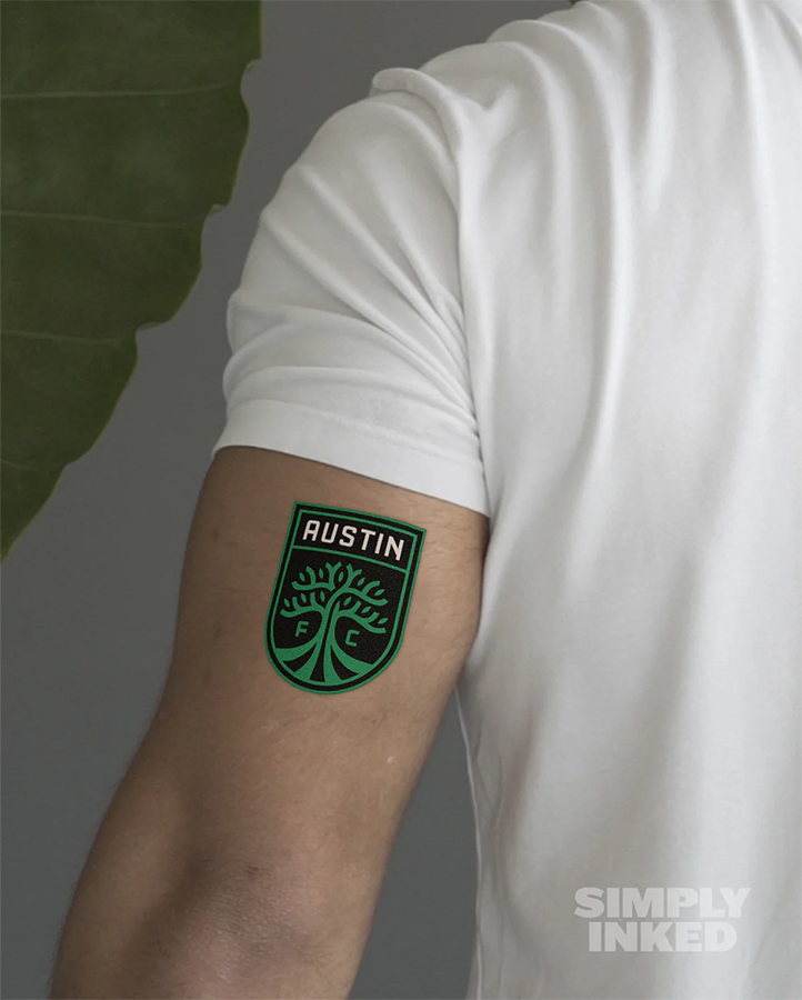 NEW Austin FC Tattoo