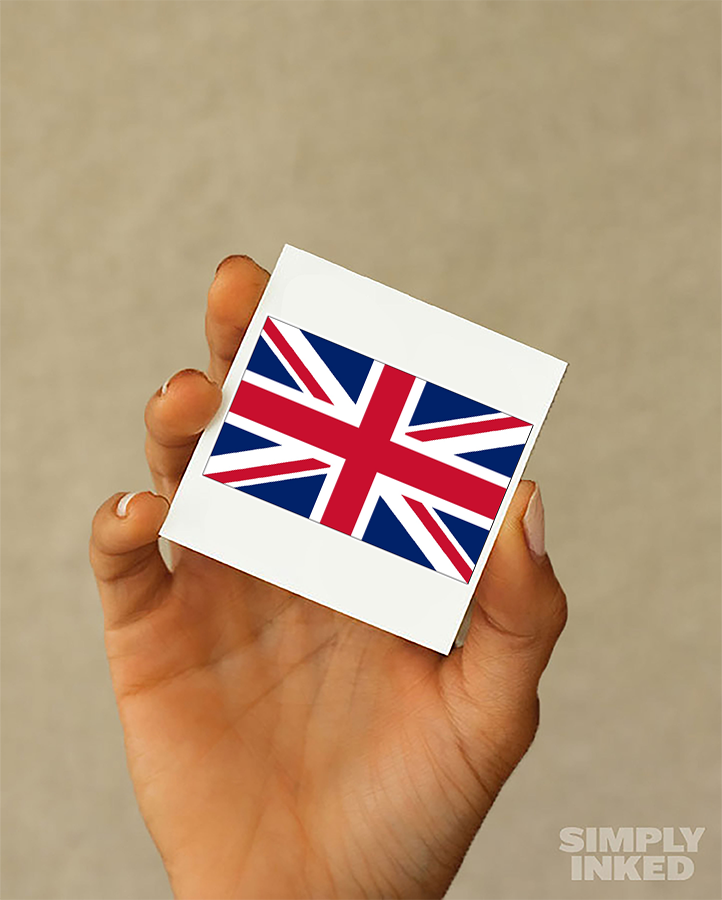 UK Flag Tattoo