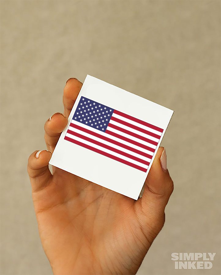 USA Flag Tattoo