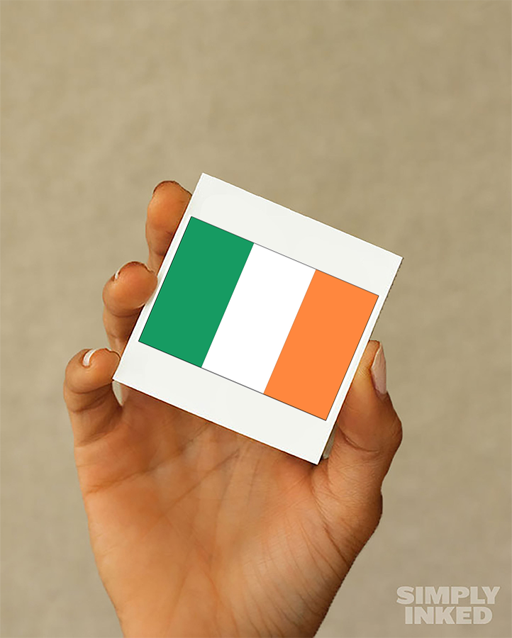 Ireland Flag Tattoo