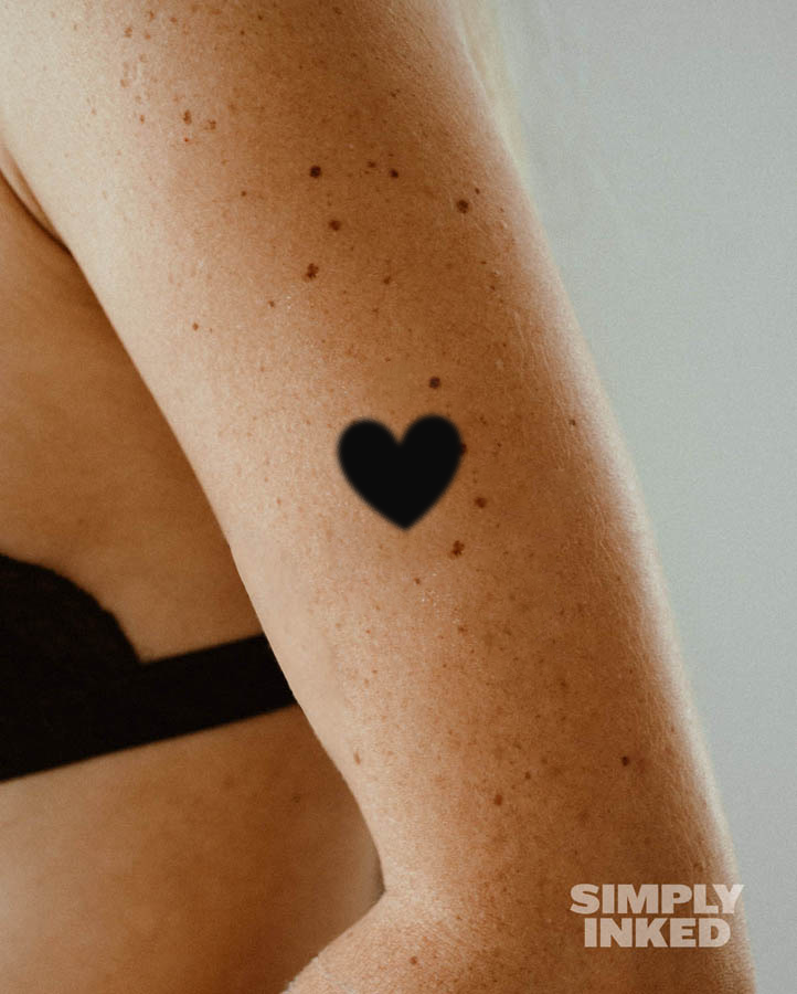 Pixel Heart Tattoo