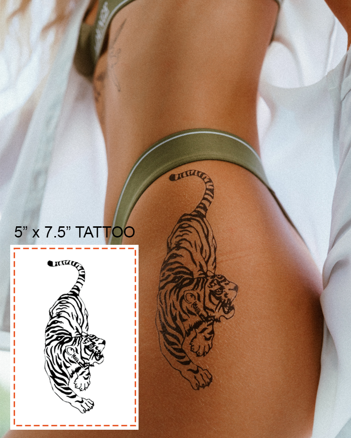 tiger Temporary Tattoos