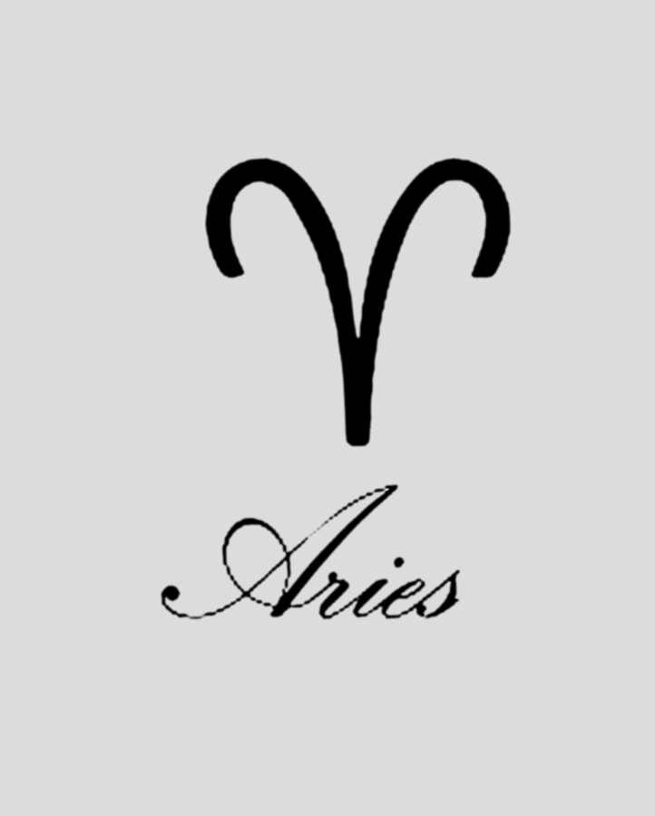 Aries Astrology Tattoo - Semi Permanent