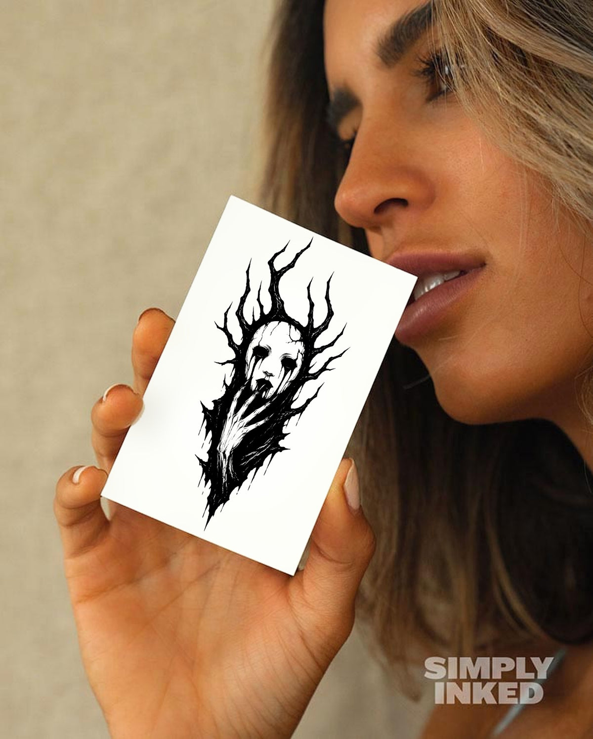 Black Tears Tattoo