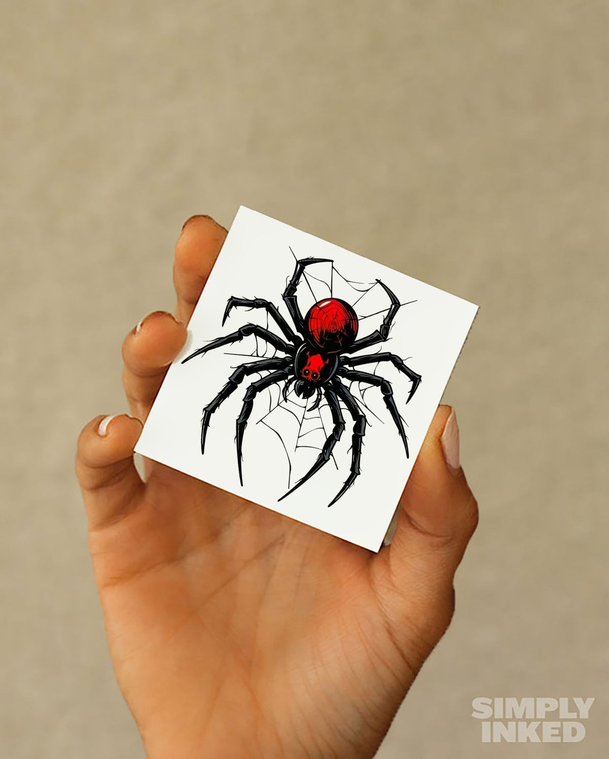 Black Widow Tattoo