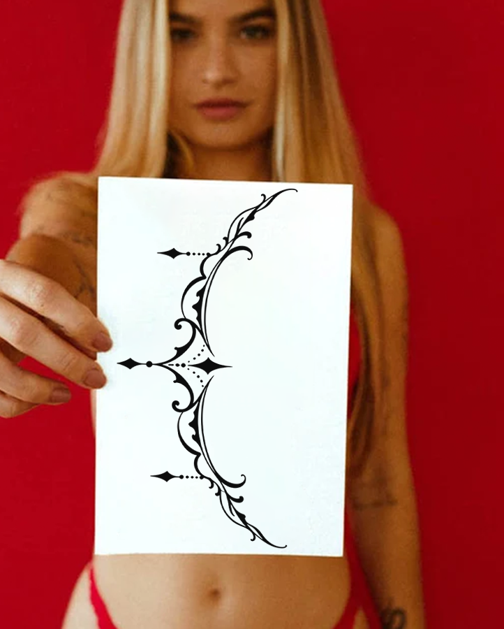 Dark Lace Tattoo