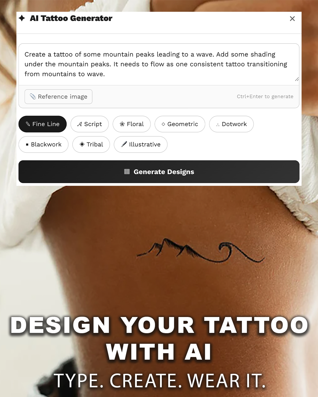 Create Your Own Tattoo