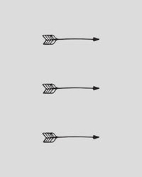 Minimal Arrow Tattoo - Semi Permanent