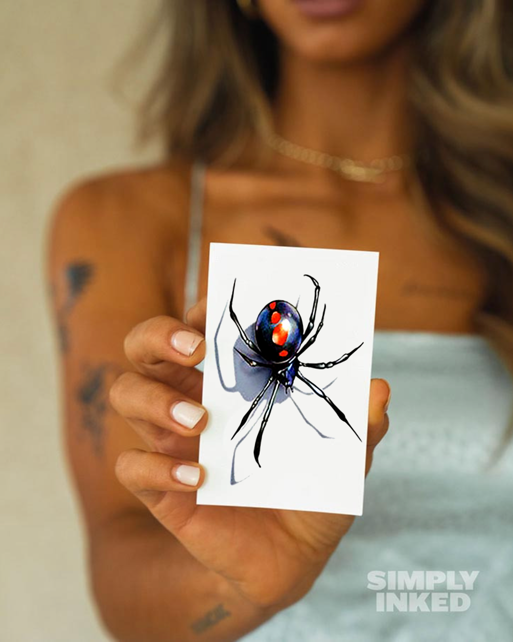 Spider - 3D Tattoo