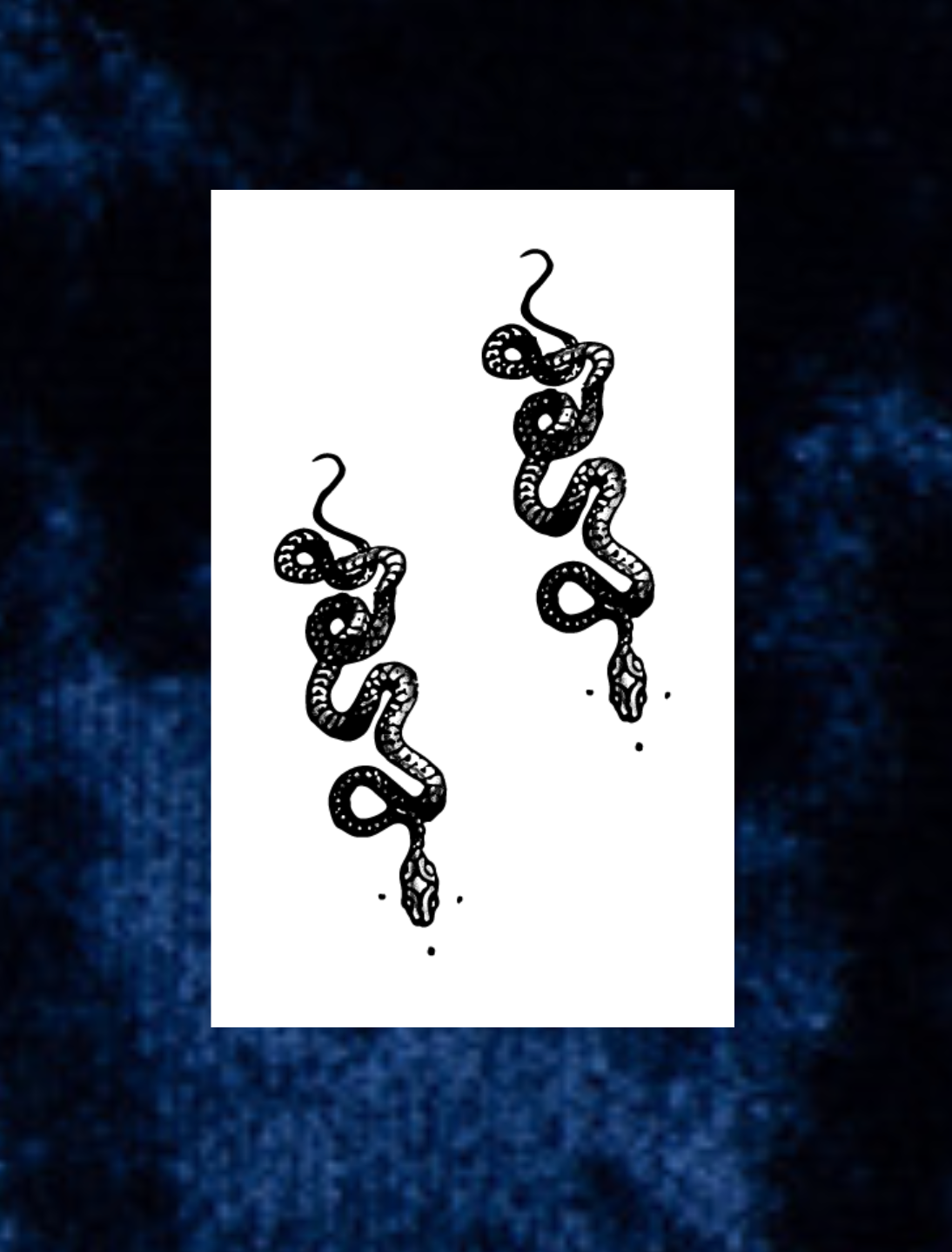 NEW Mini Snake Tattoo