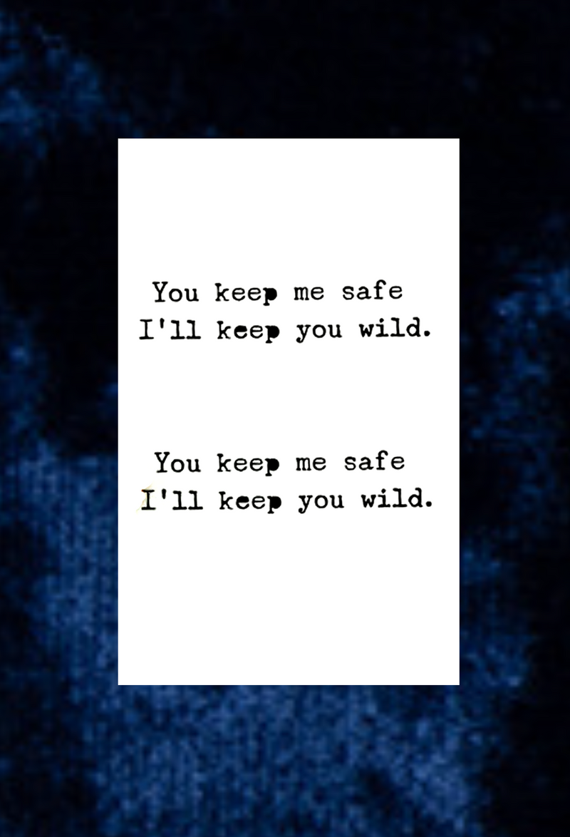 I'll keep you wild Temporary Tattoo - Simply Inked