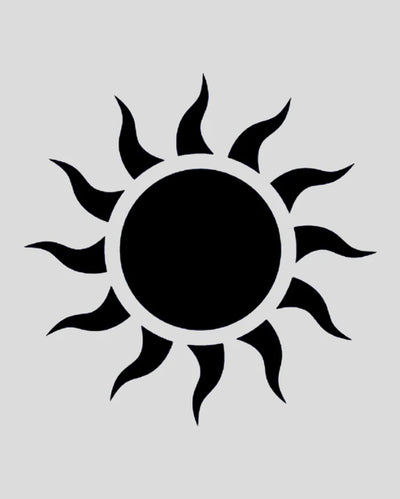 Solar Flare Tattoo - Semi Permanent