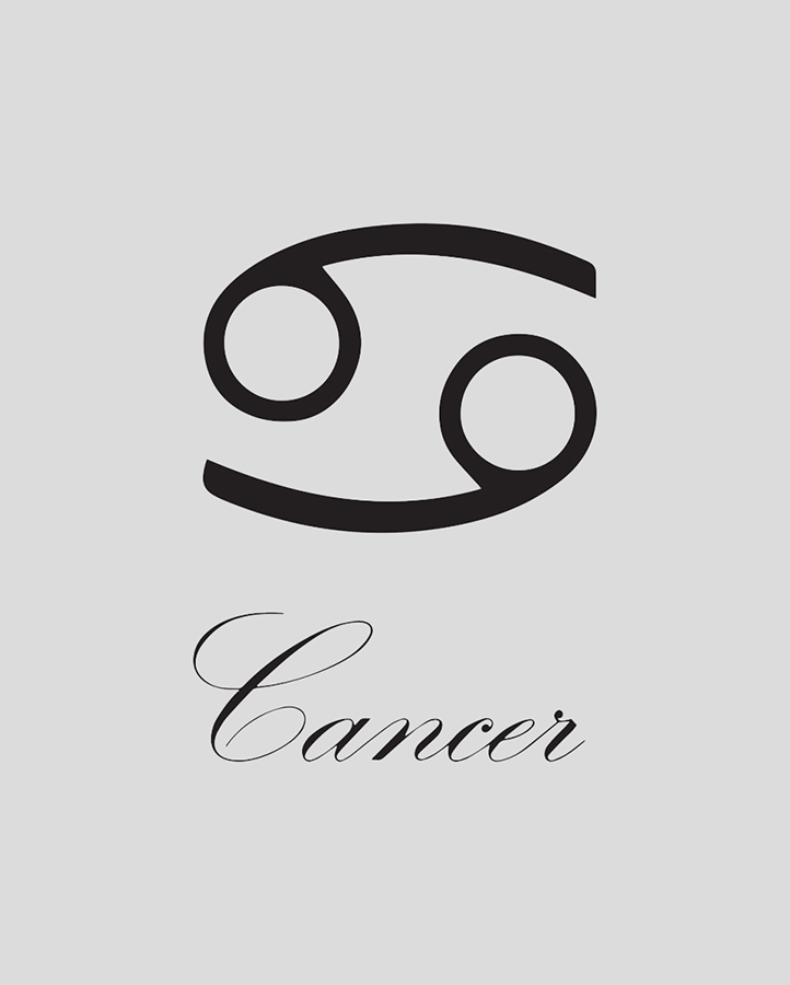 Cancer Astrology Tattoo - Semi Permanent