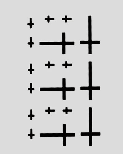 Cross Tattoo Pack - Semi Permanent