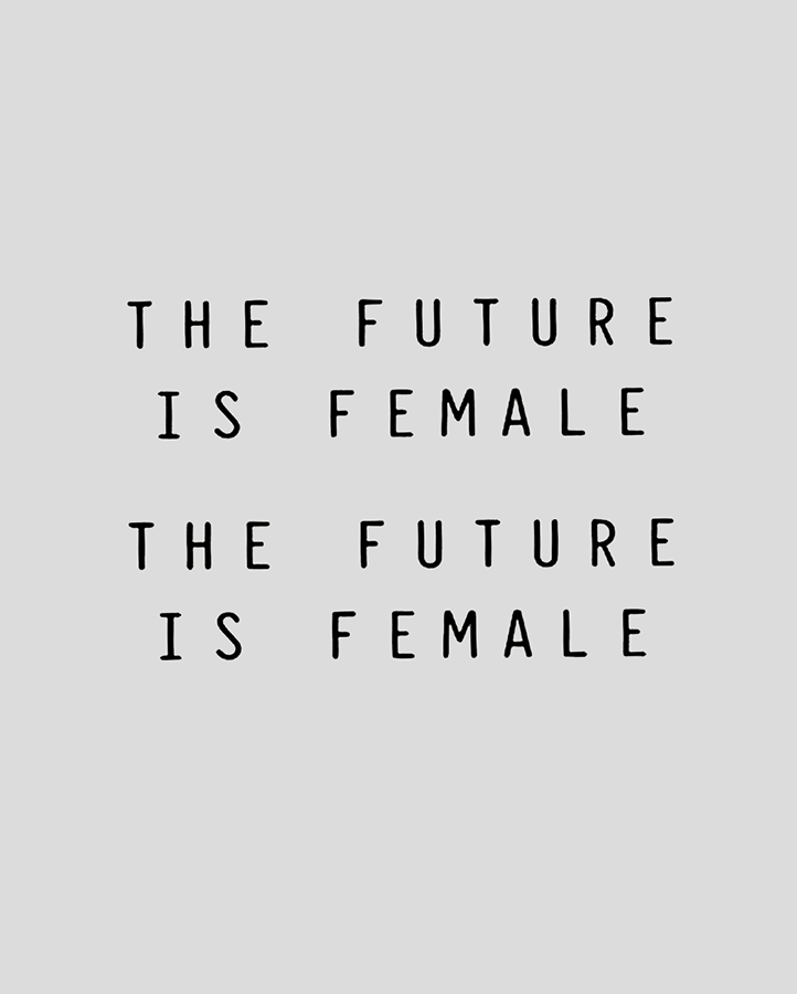 "The Future Is Female" Tattoo - Semi Permanent