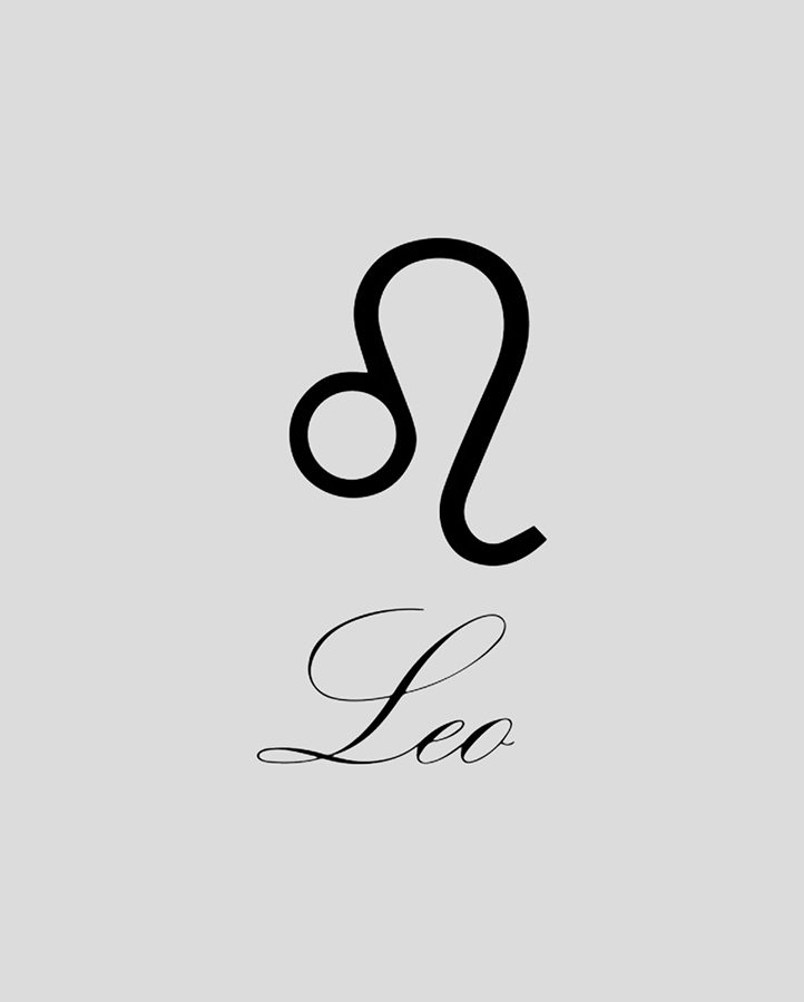 Leo Astrology Tattoo - Semi Permanent