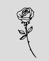 Rose Tattoo - Semi Permanent