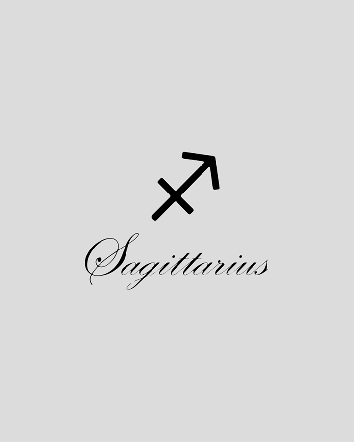 Sagittarius Astrology Tattoo - Semi Permanent