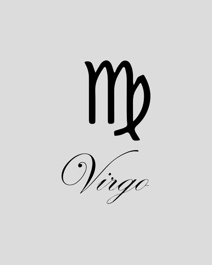 Virgo Astrology Tattoo - Semi Permanent