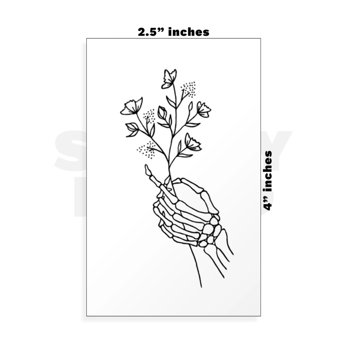 Custom Small - 2.5in x 4in