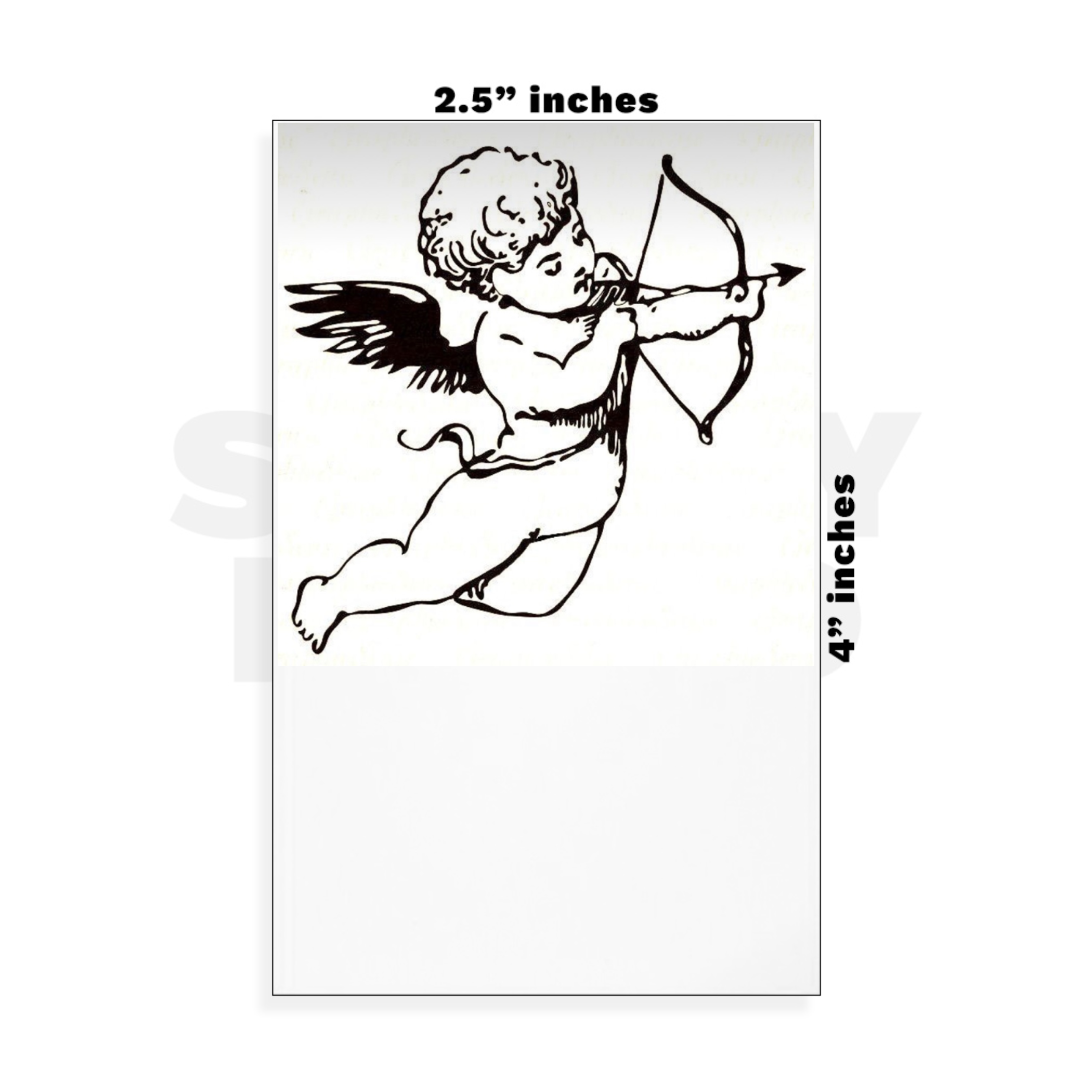 Custom Small - 2.5in x 4in