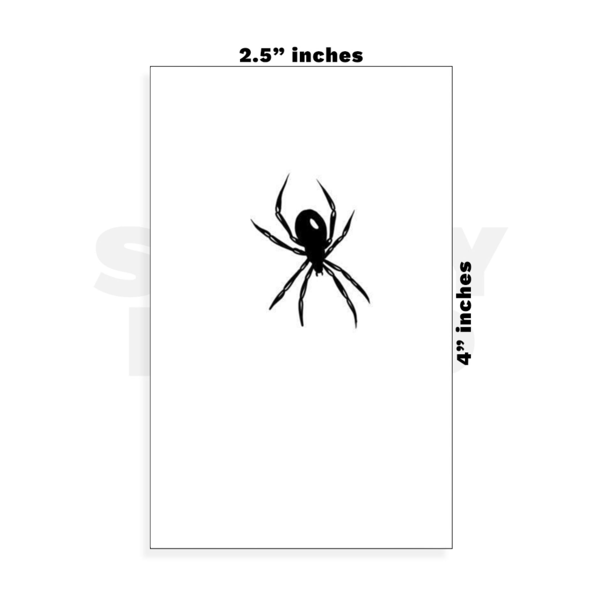 Custom Small - 2.5in x 4in