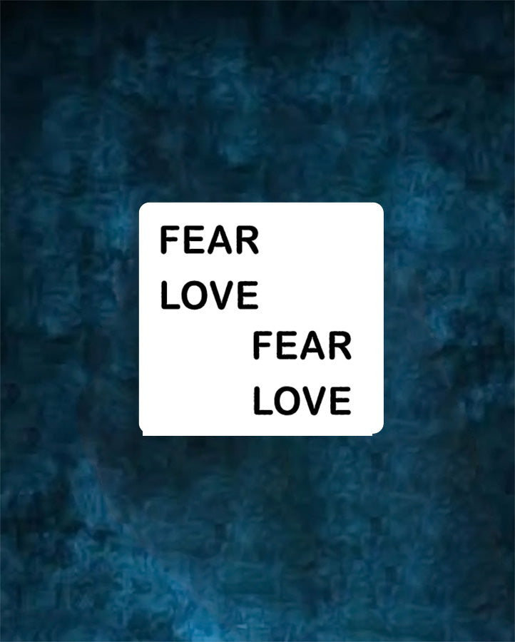 NEW "FEAR LOVE" Finger Tattoo