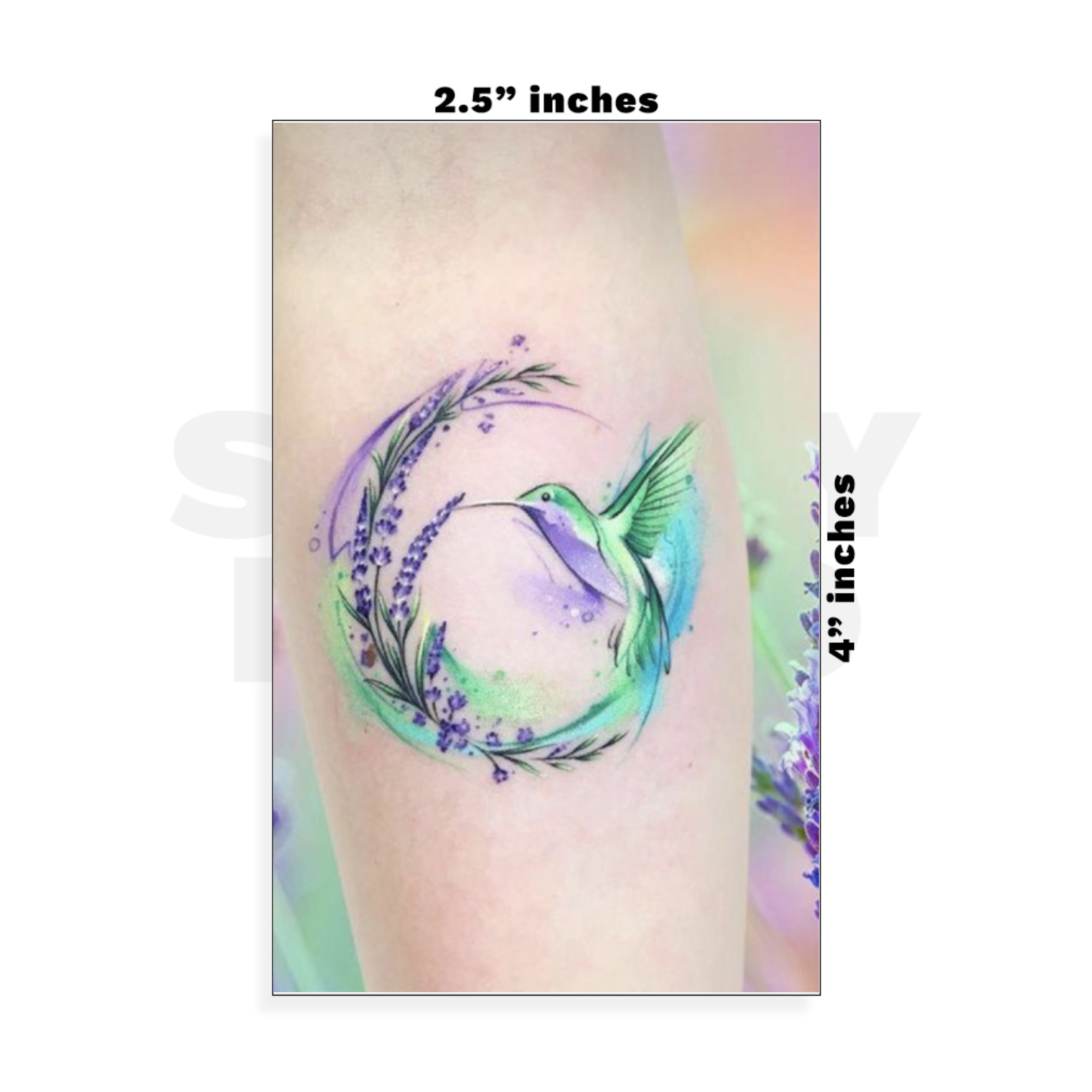 Custom Small - 2.5in x 4in