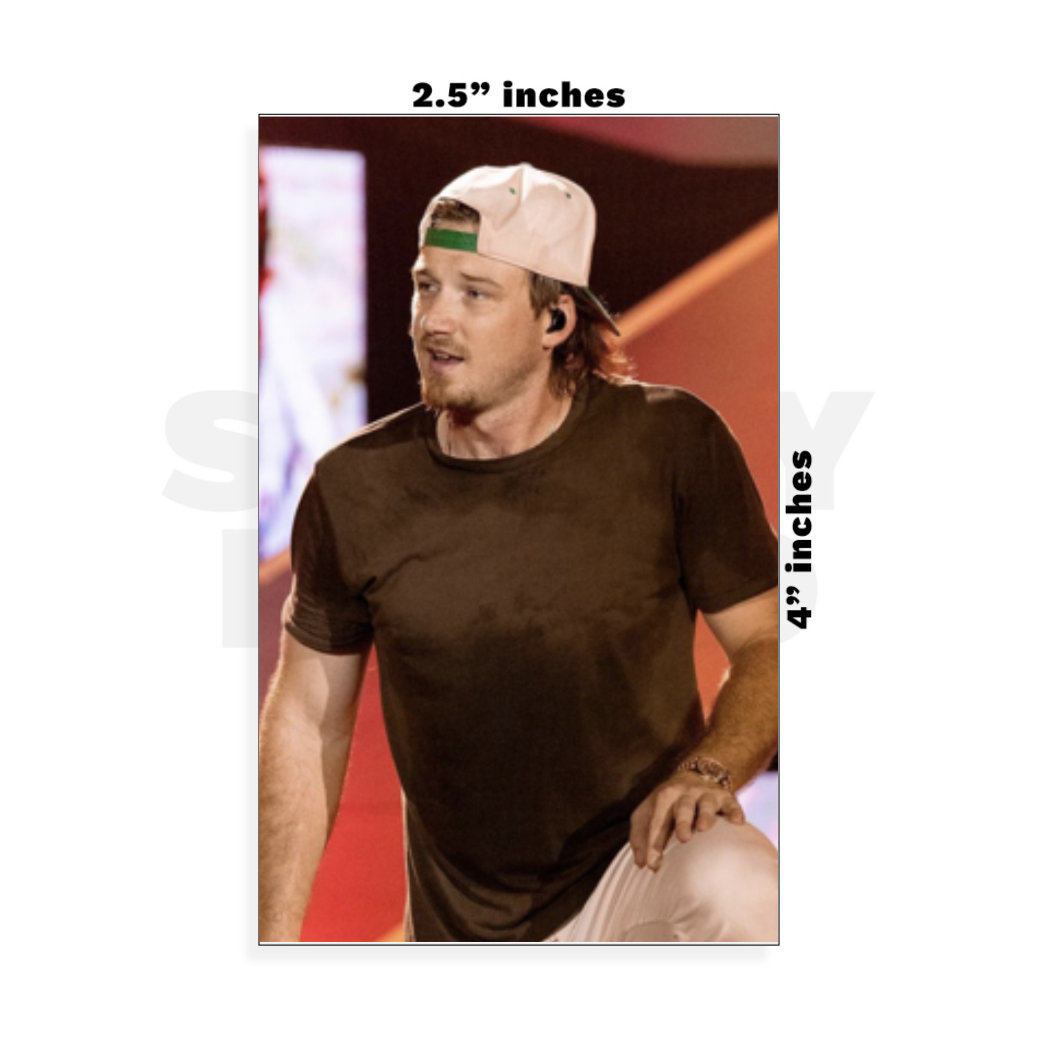 Custom Small - 2.5in x 4in