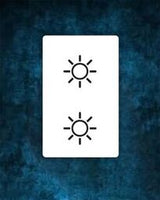 Minimal Sun Tattoo