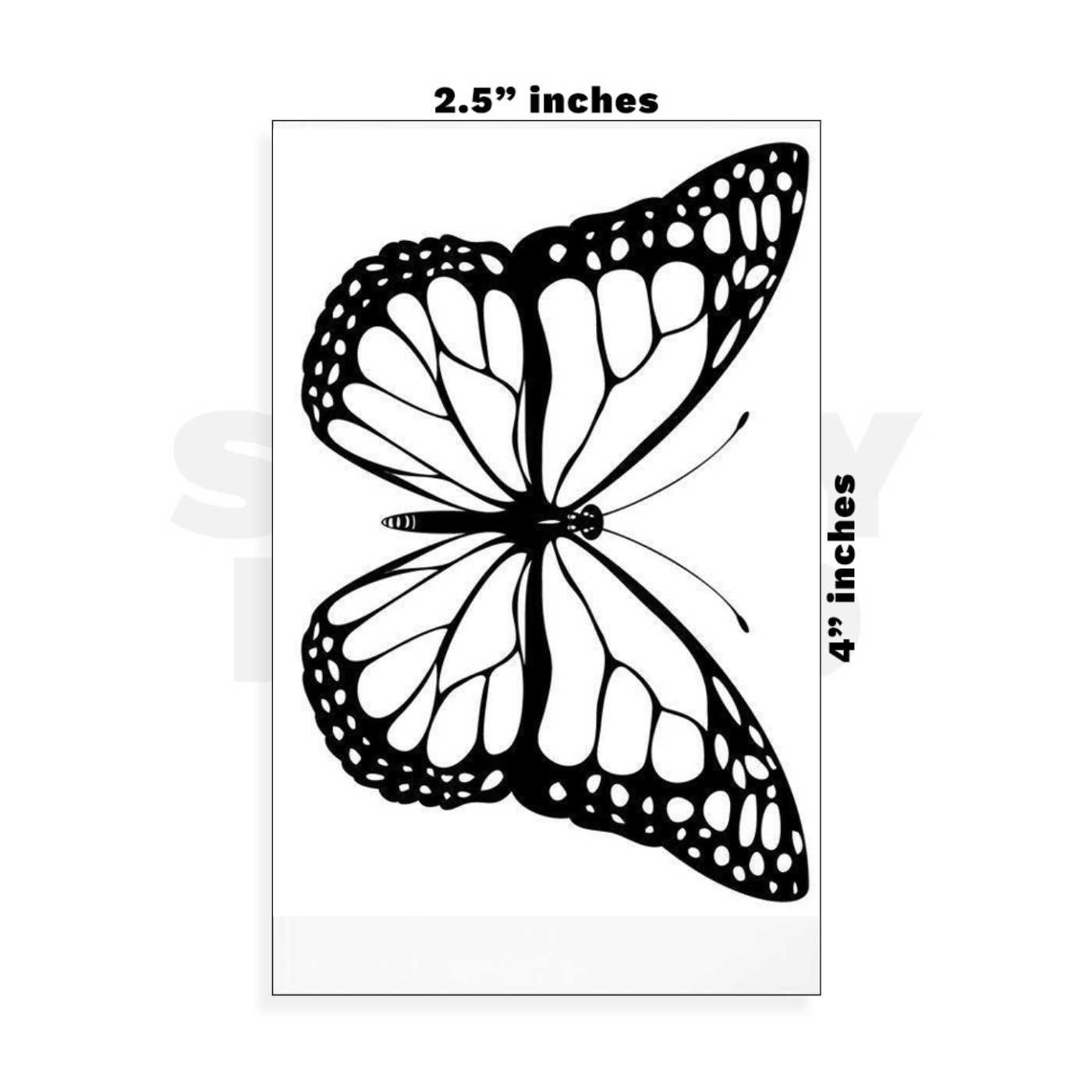 Custom Small - 2.5in x 4in