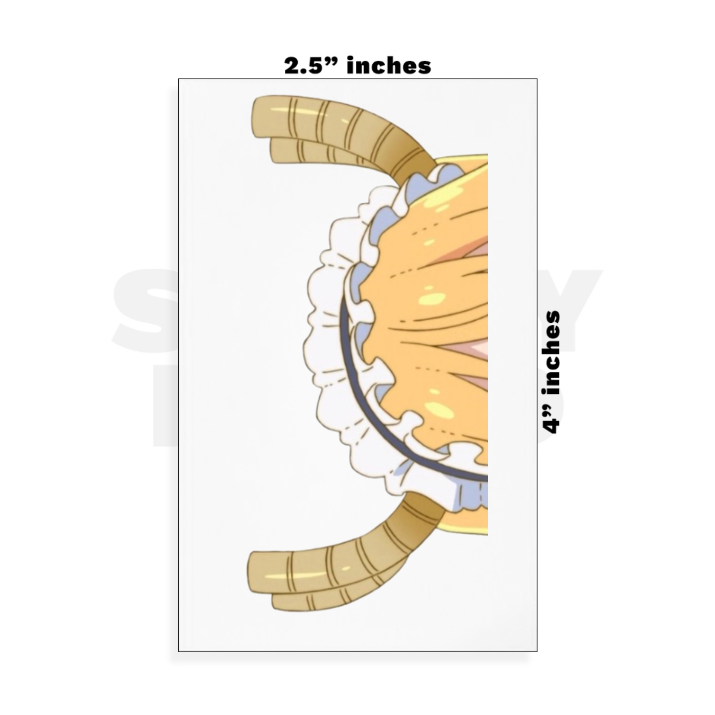 Custom Small - 2.5in x 4in