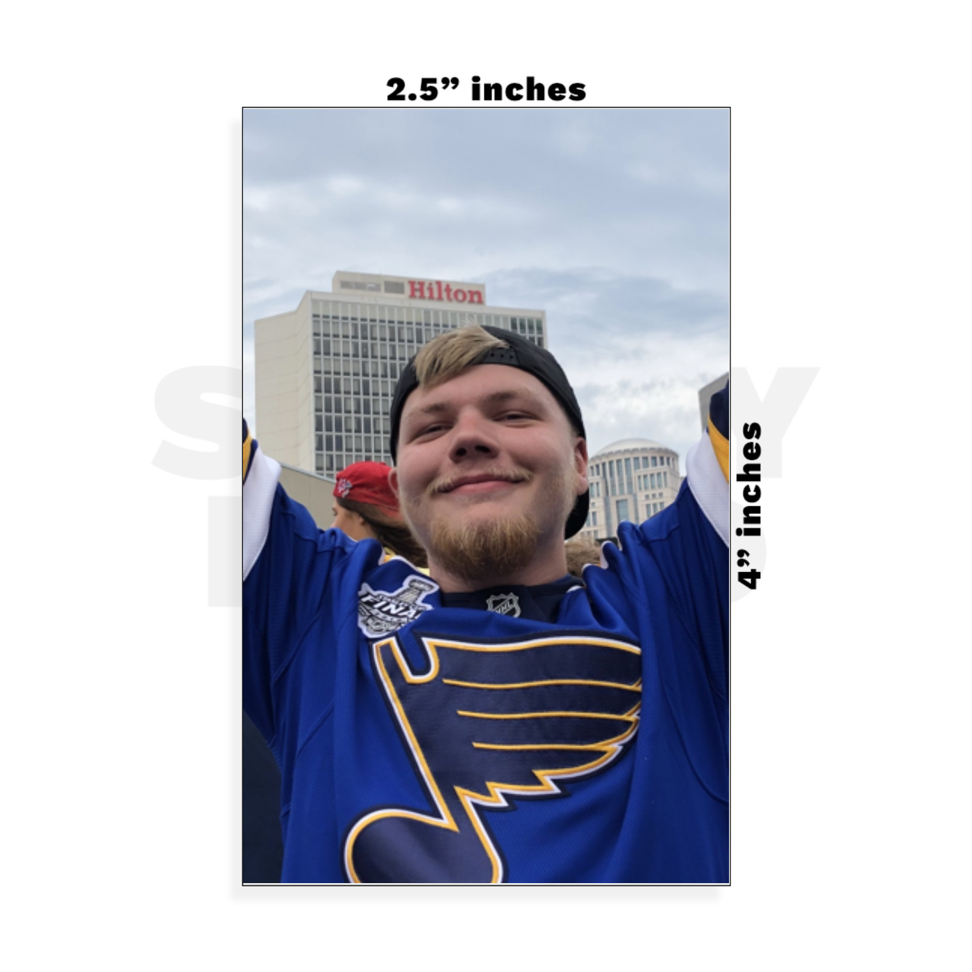 Custom Small - 2.5in x 4in