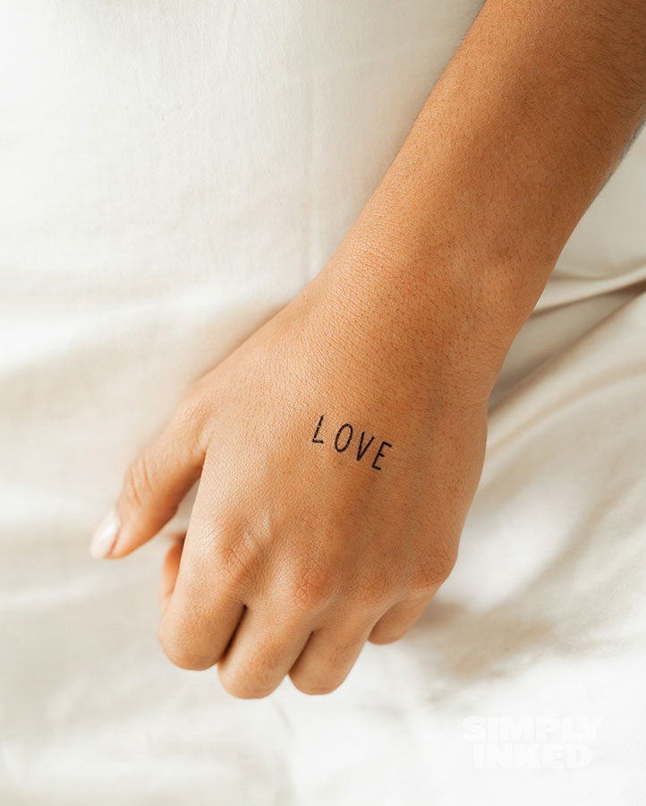"LOVE" Tattoo