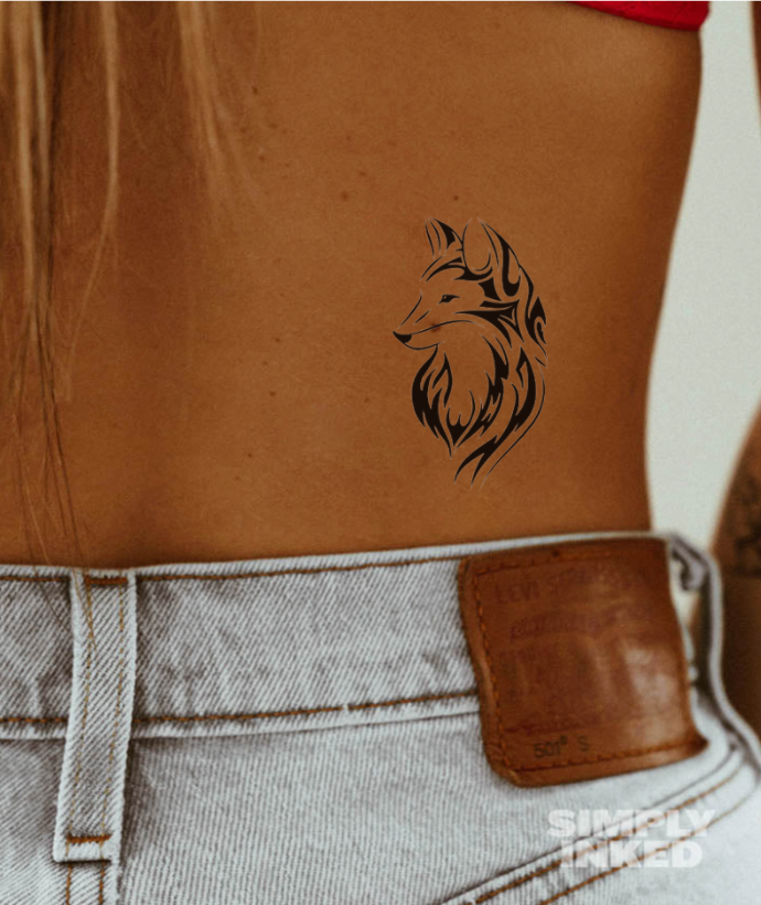 Wolf Lining Tattoo