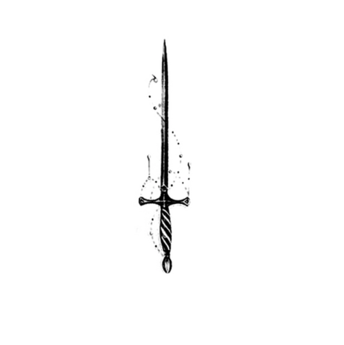 Mythical Sword Tattoo