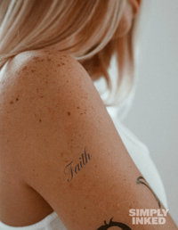 NEW Faith Tattoo