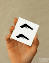 Pistol Heat Tattoo