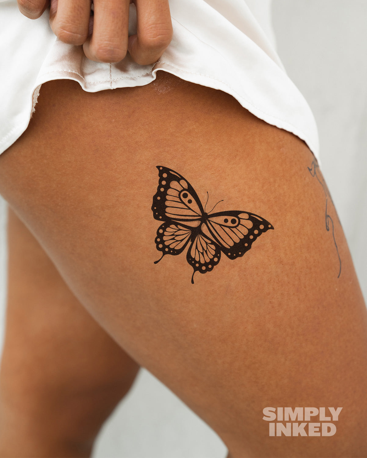 NEW Butterfly Tattoo - Semi Permanent