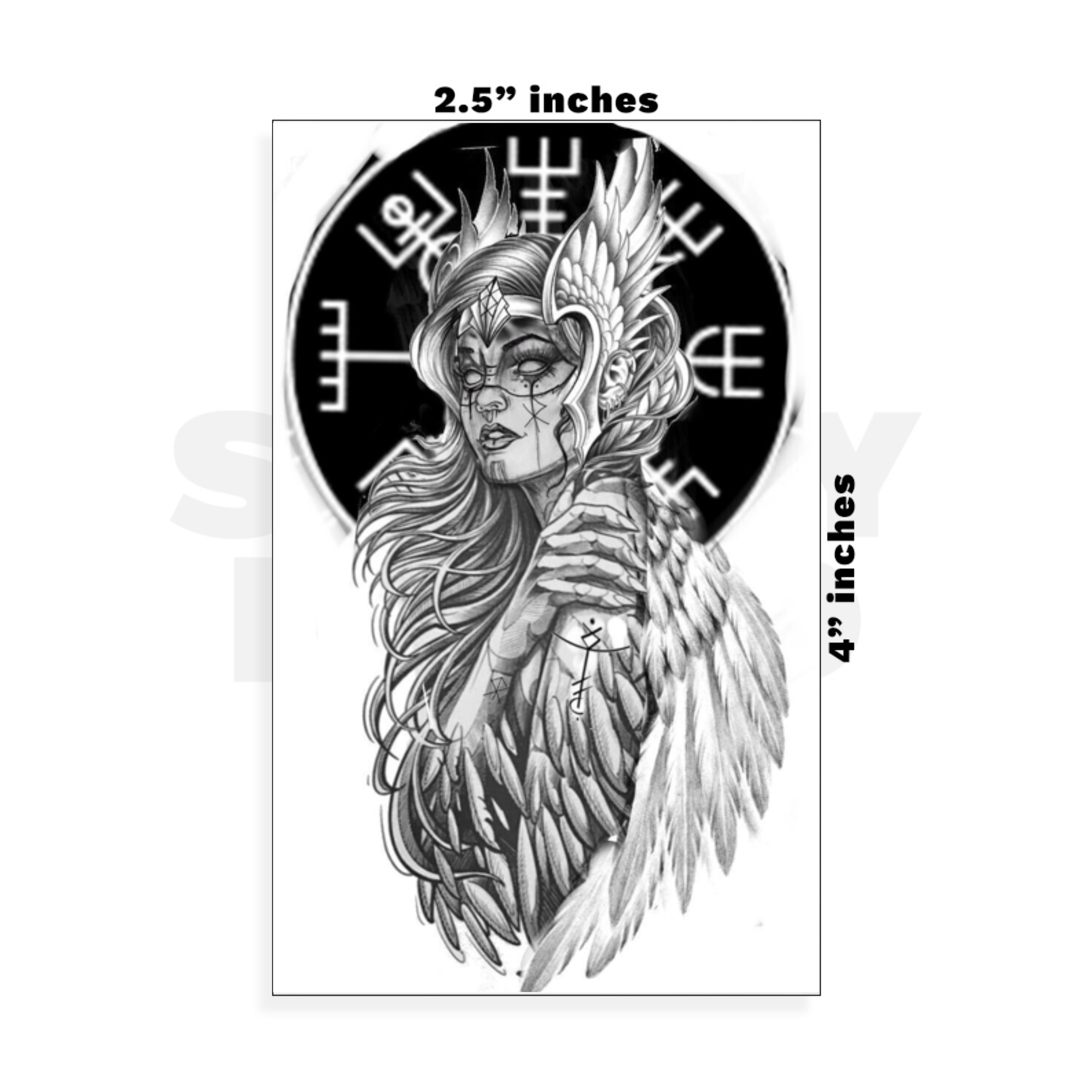 Custom Small - 2.5in x 4in