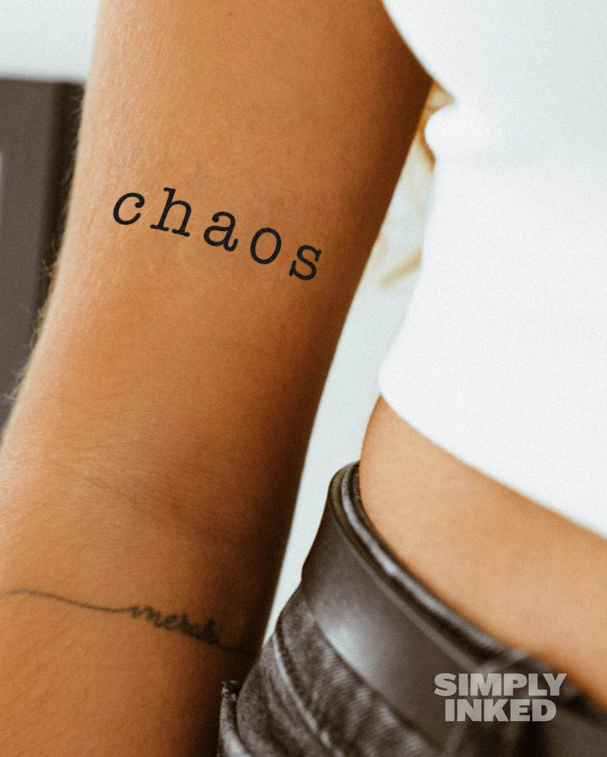 NEW Chaos Tattoo Simply Inked
