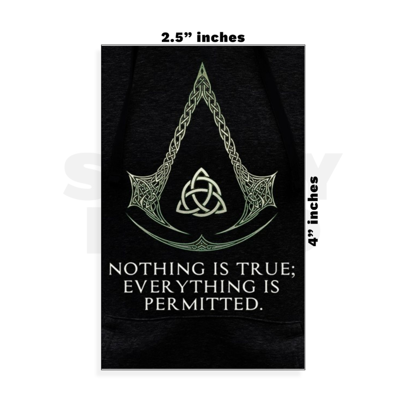 Custom Small - 2.5in x 4in