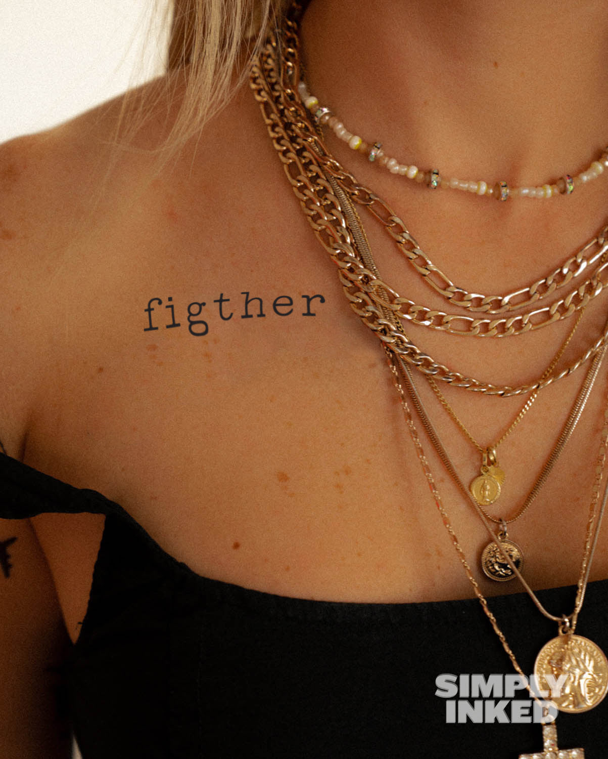 “Fighter” Tattoo
