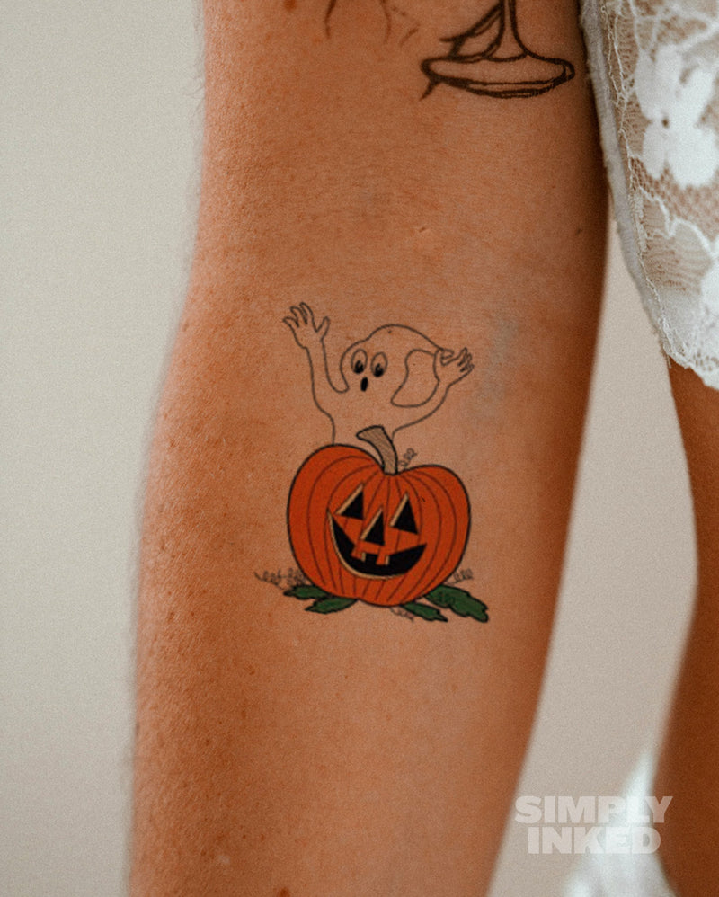 Halloween Theme Tattoo