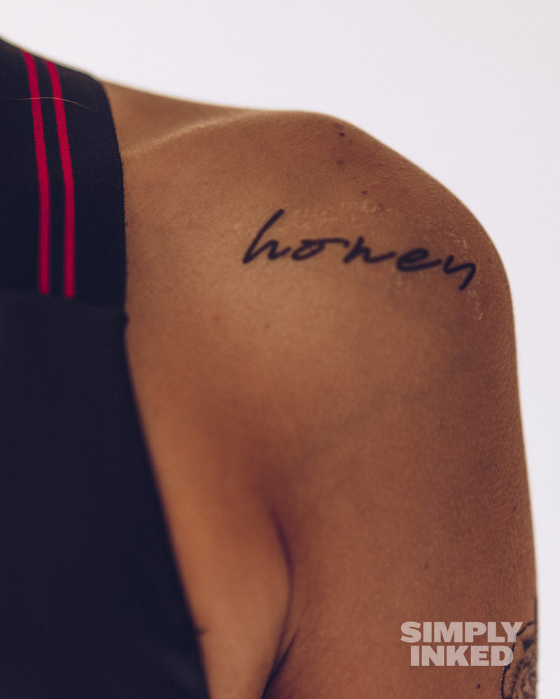 "Honey" Tattoo
