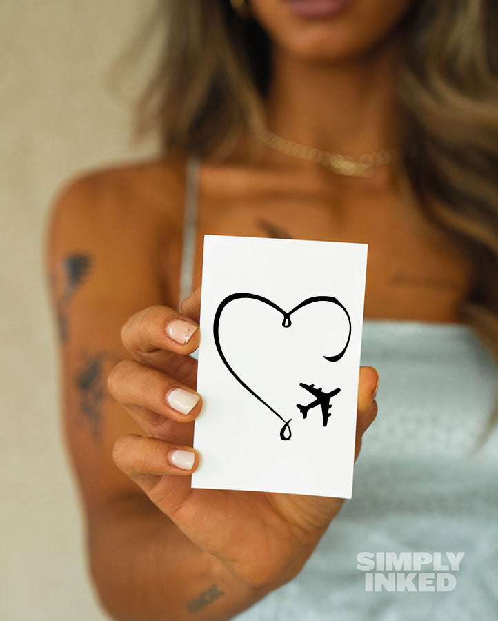Love of Traveling Tattoo