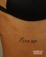 NEW Love me Tattoo