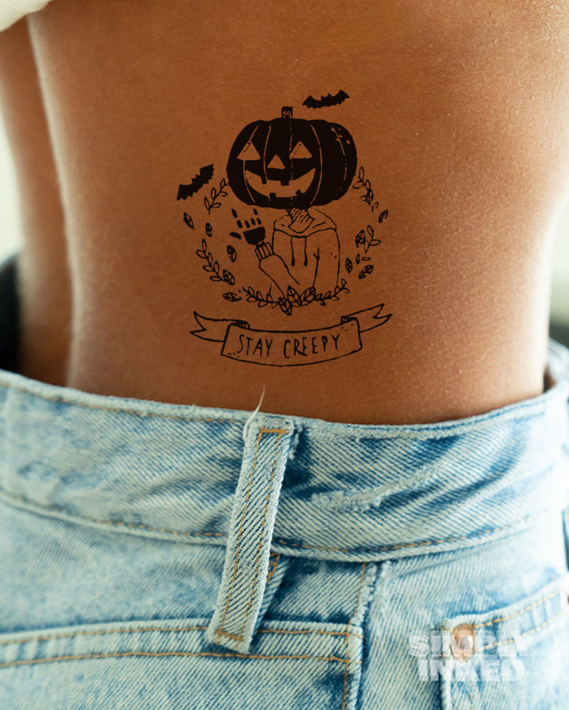“Stay Creepy” Tattoo