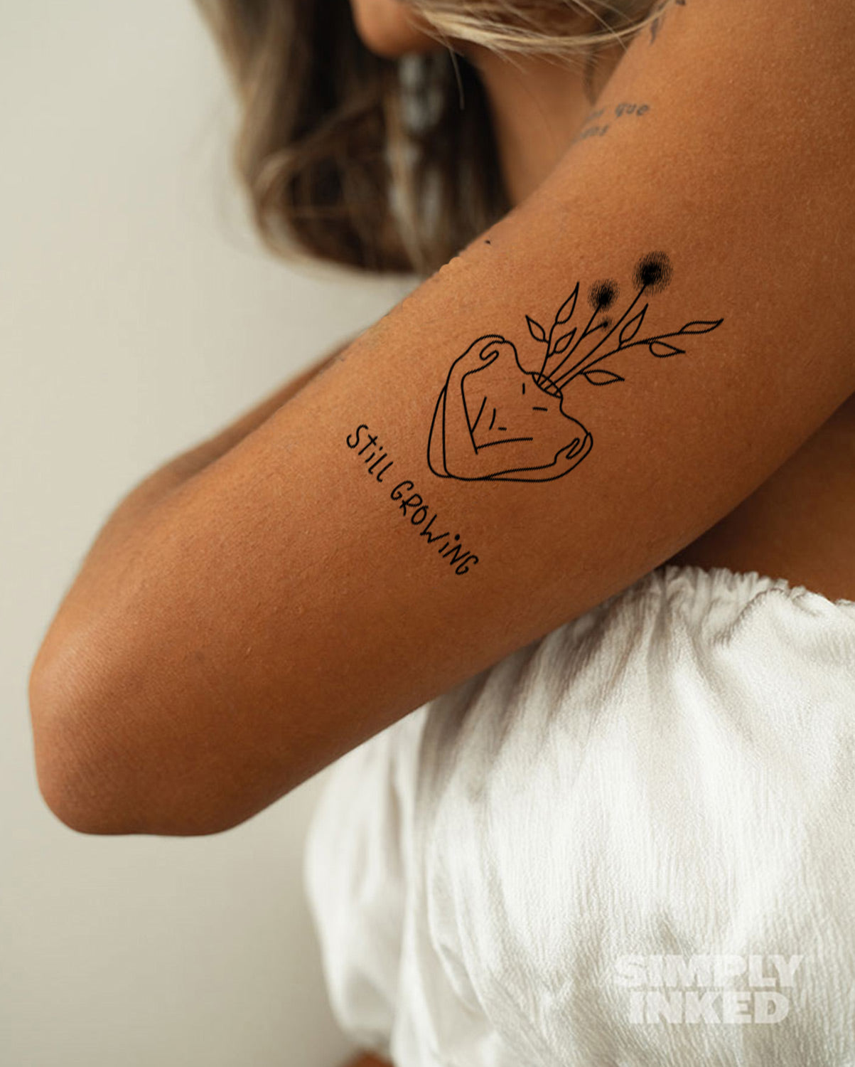 “Still Growing” Tattoo - Semi Permanent